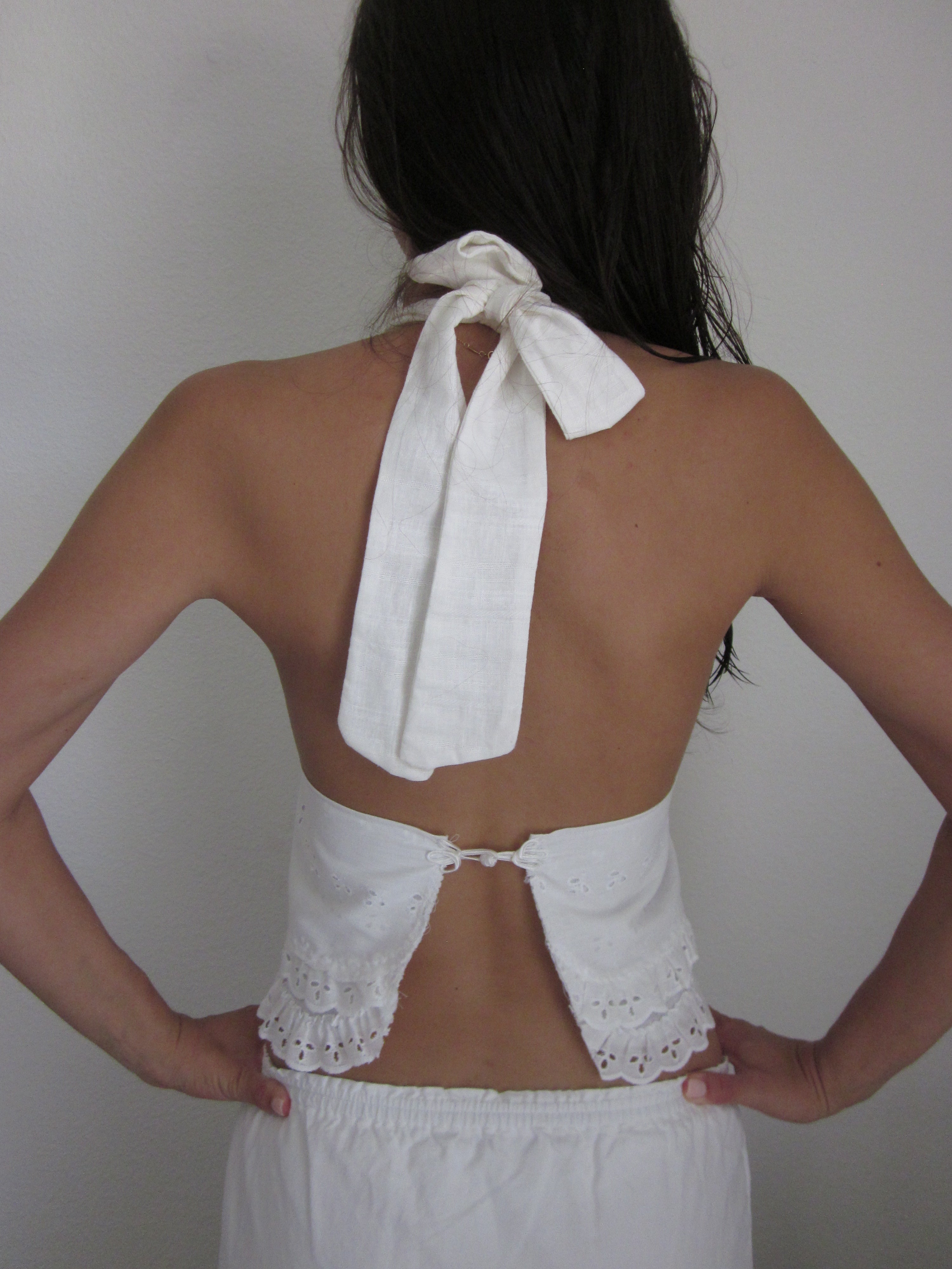 Blythe Halter Top | Seashell 1/1