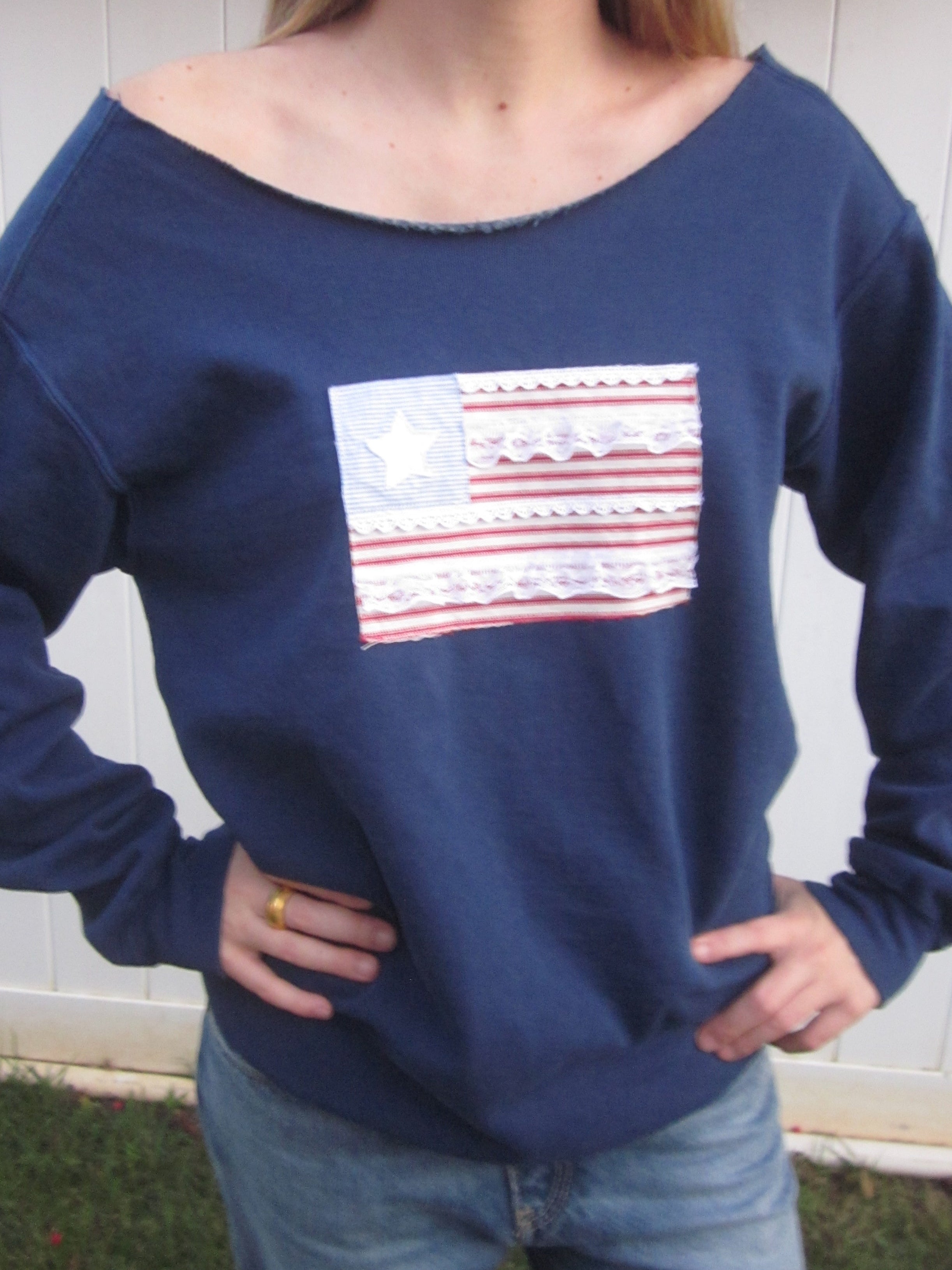 I <3 the USA Sweater (Navy)