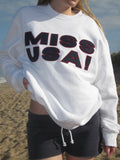 MISS USA Sweater (white)
