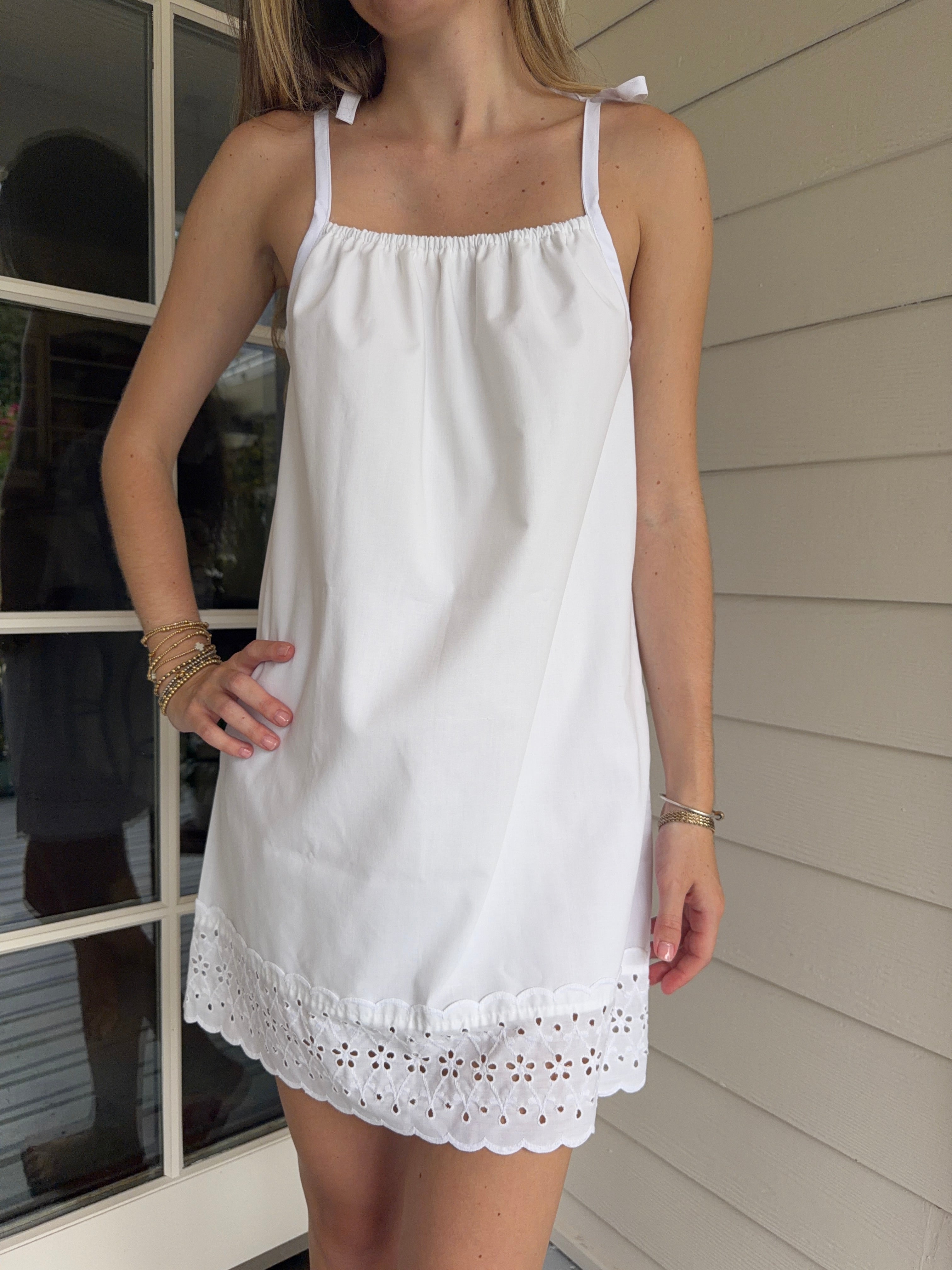 June Dress | Blanc Lace