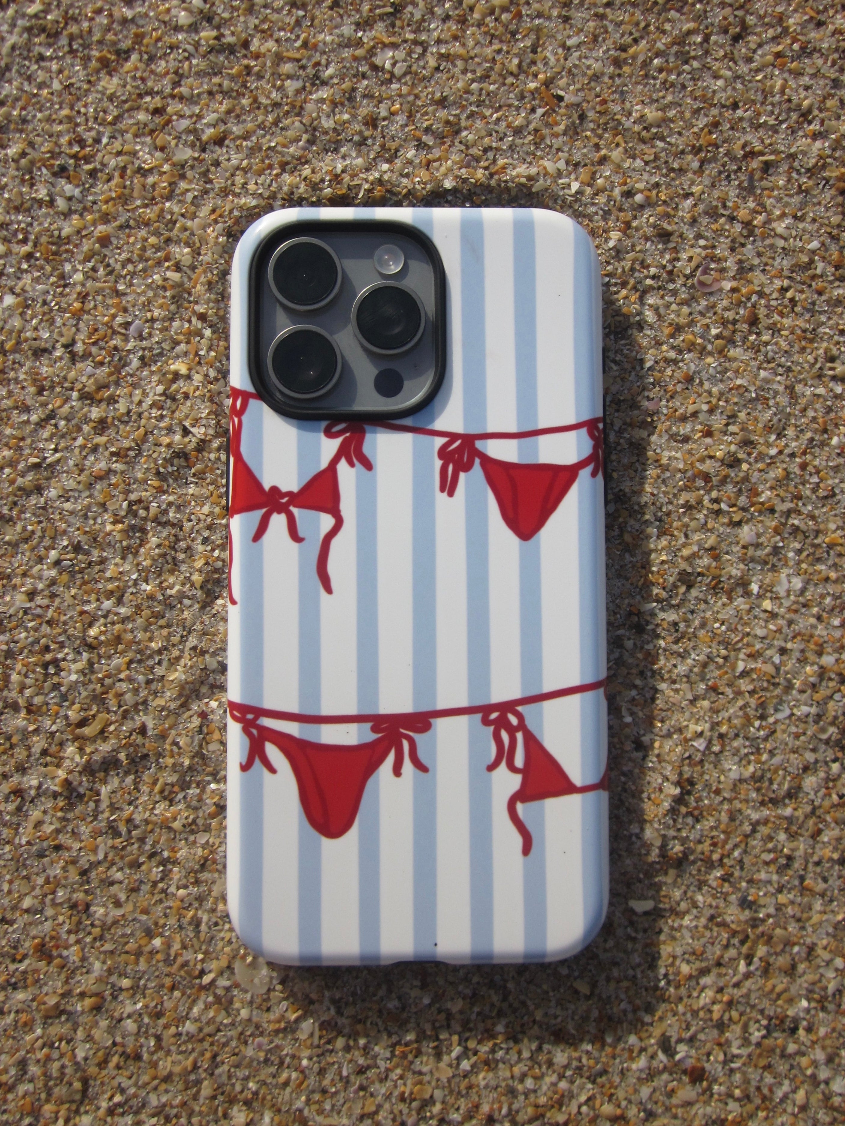 On Kini' Time Phone Case (red)