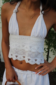 Blythe Halter Top | Magnolia
