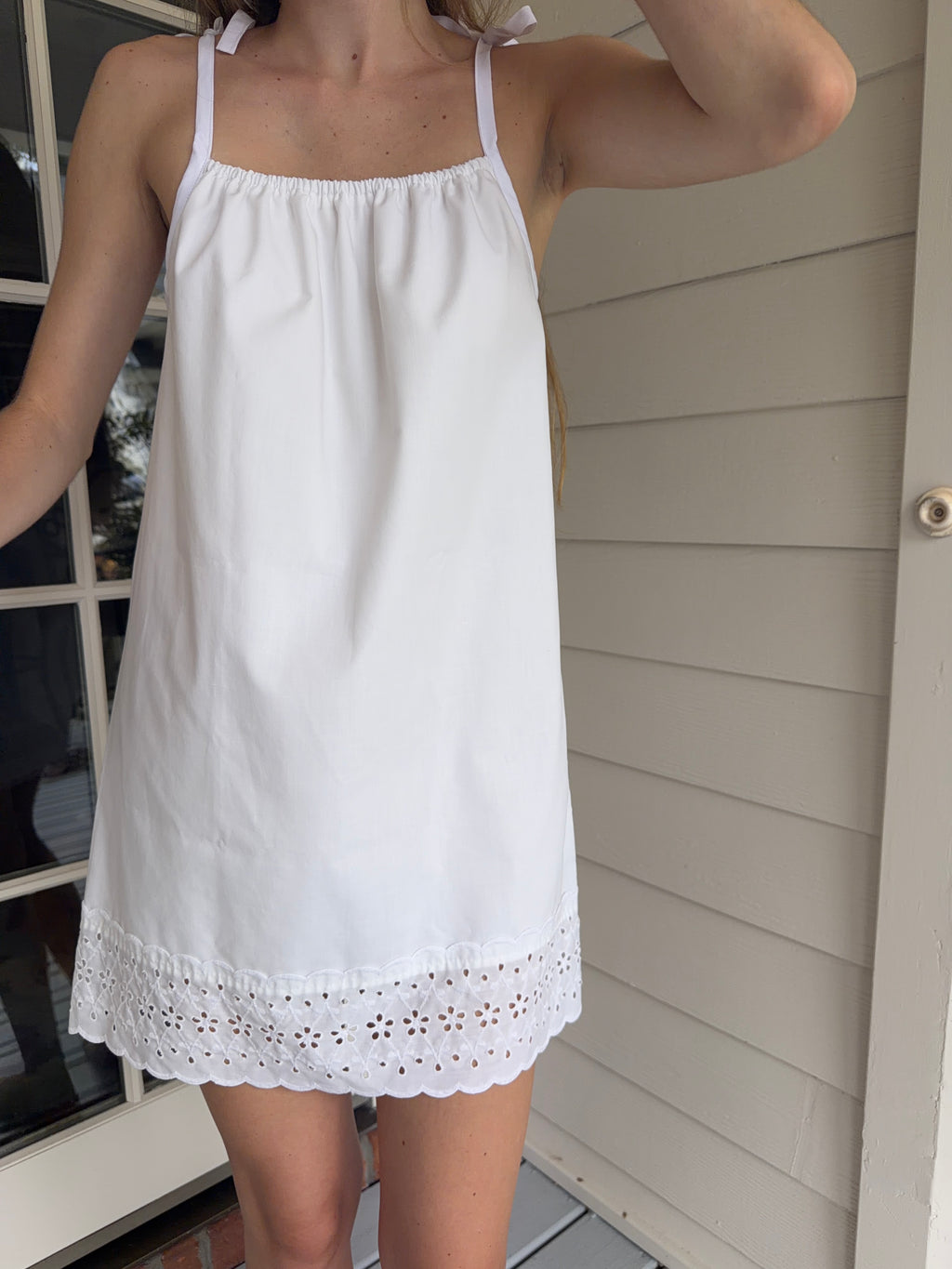 June Dress | Blanc Lace