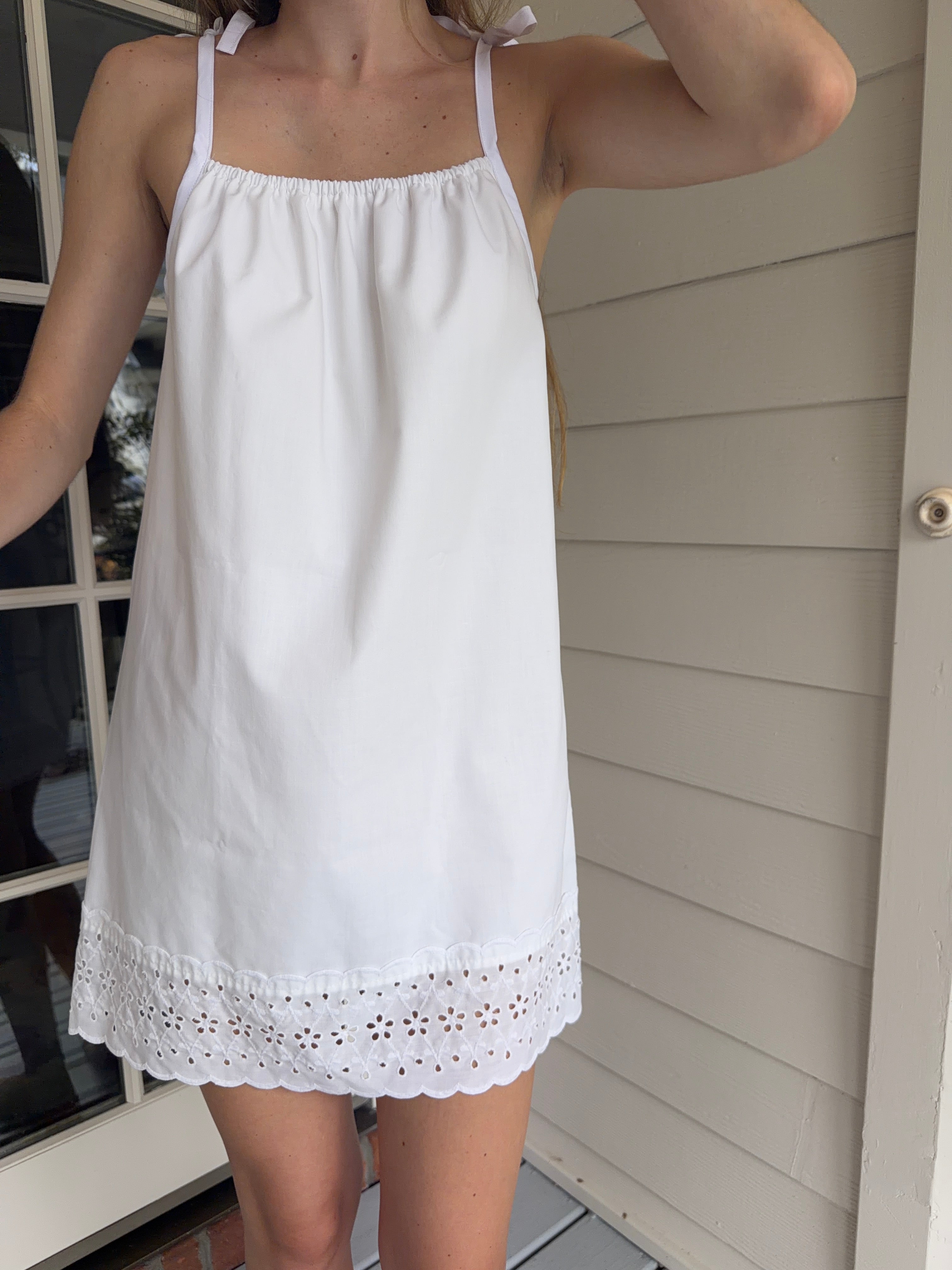 June Dress | Blanc Lace