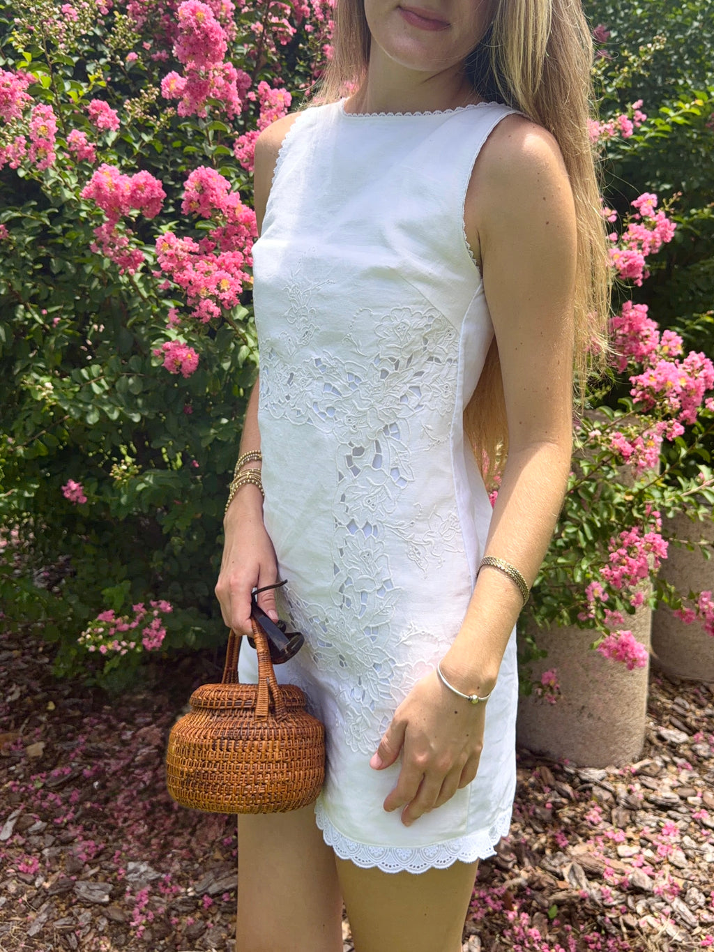 Claire Dress | Blanc Fleur