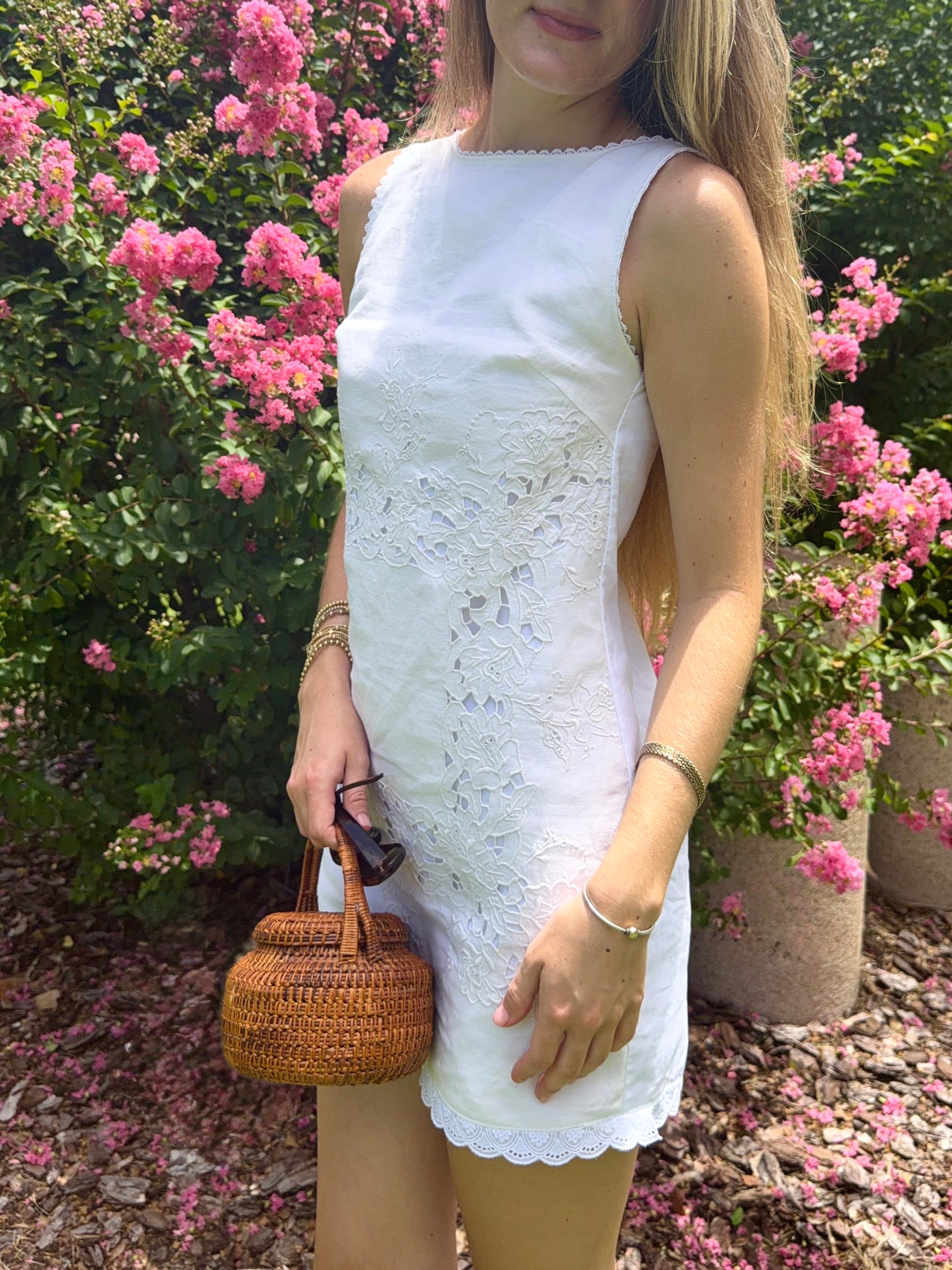 Claire Dress | Blanc Fleur