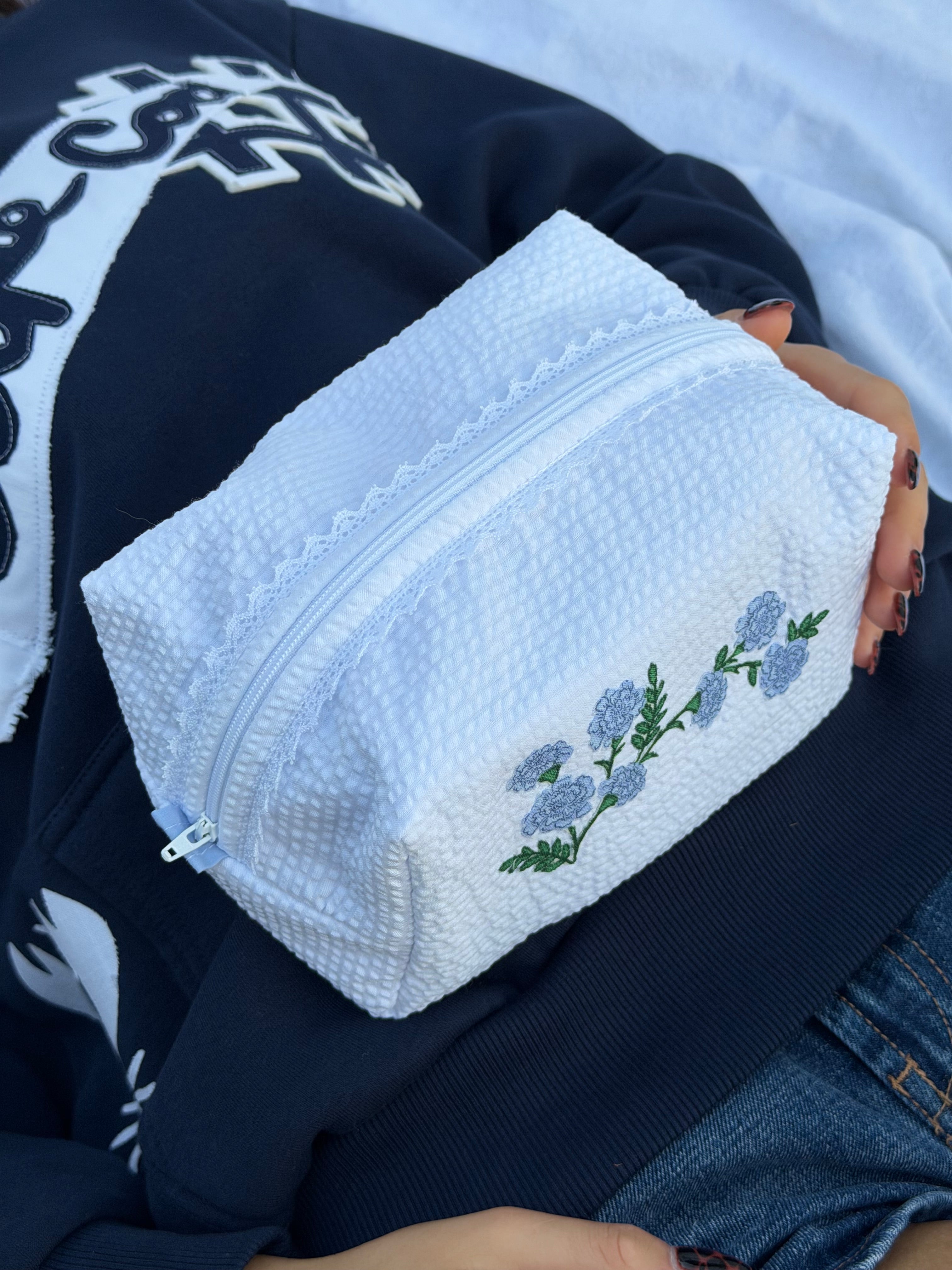 Summer Blooms Makeup Bag