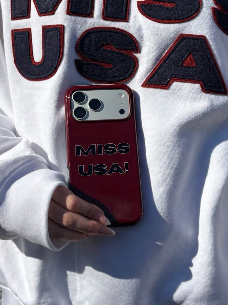 MISS USA Phone Case (Red)