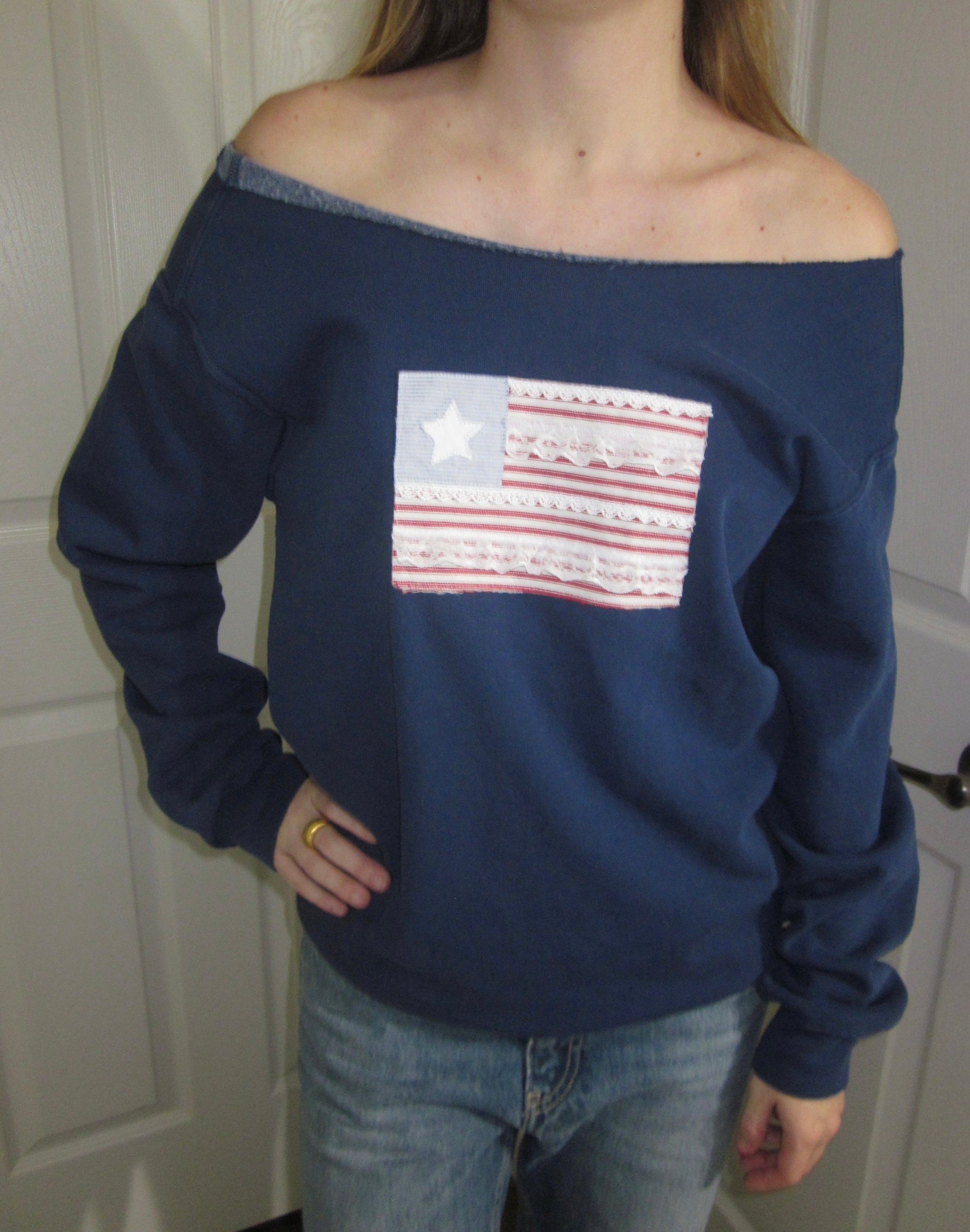 I <3 the USA Sweater (Navy)