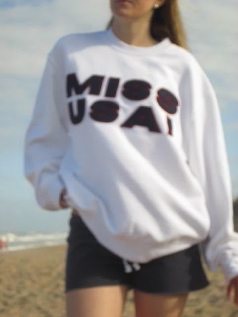 MISS USA Sweater (white)